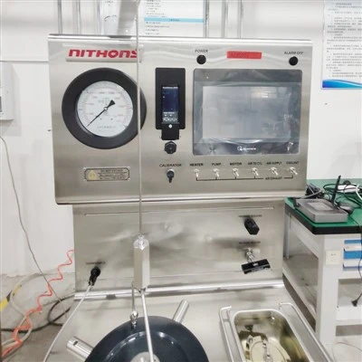 Cimentando o campo de petróleo do laboratório